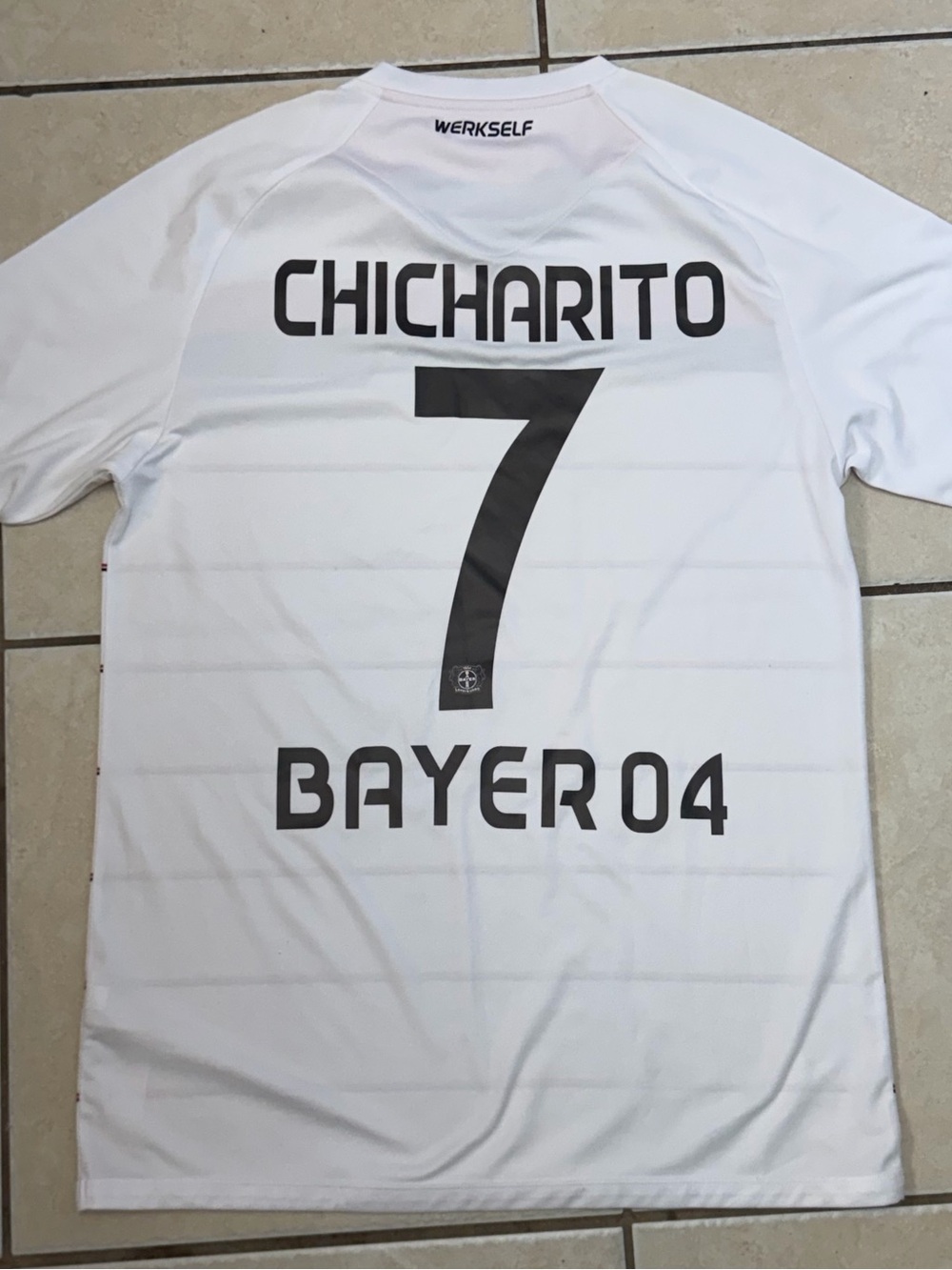 2016-17 Bayer 04 Leverkusen Chicharito Away Jako Jersey